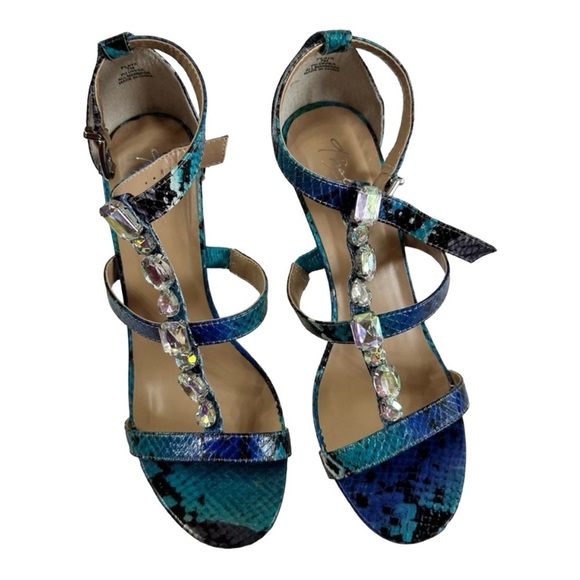 Thalia Sodi Playa Mid Heel T-Strap Shoes 🌟 - Picture 1 of 6